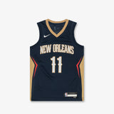 Autographed Dyson Daniels New Orleans Pelicans Youth Icon Edition Swingman Jersey - Navy