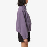 Women's Sportswear Sherpa Jacket - Purple