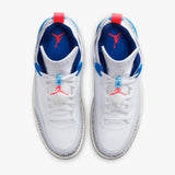 Jordan Spizike Low - White/Hot Lava-Pure Platinum