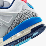 Jordan Spizike Low - White/Hot Lava-Pure Platinum