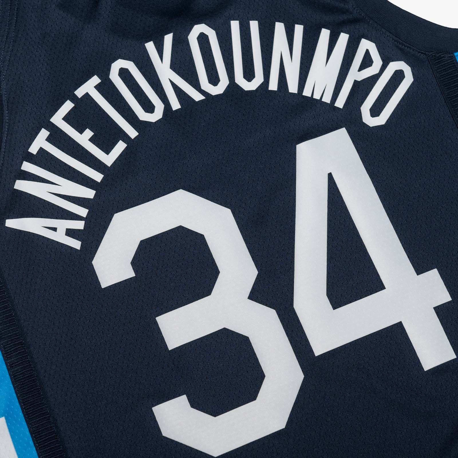 Giannis Antetokounmpo Greece National Team FIBA Jersey Navy