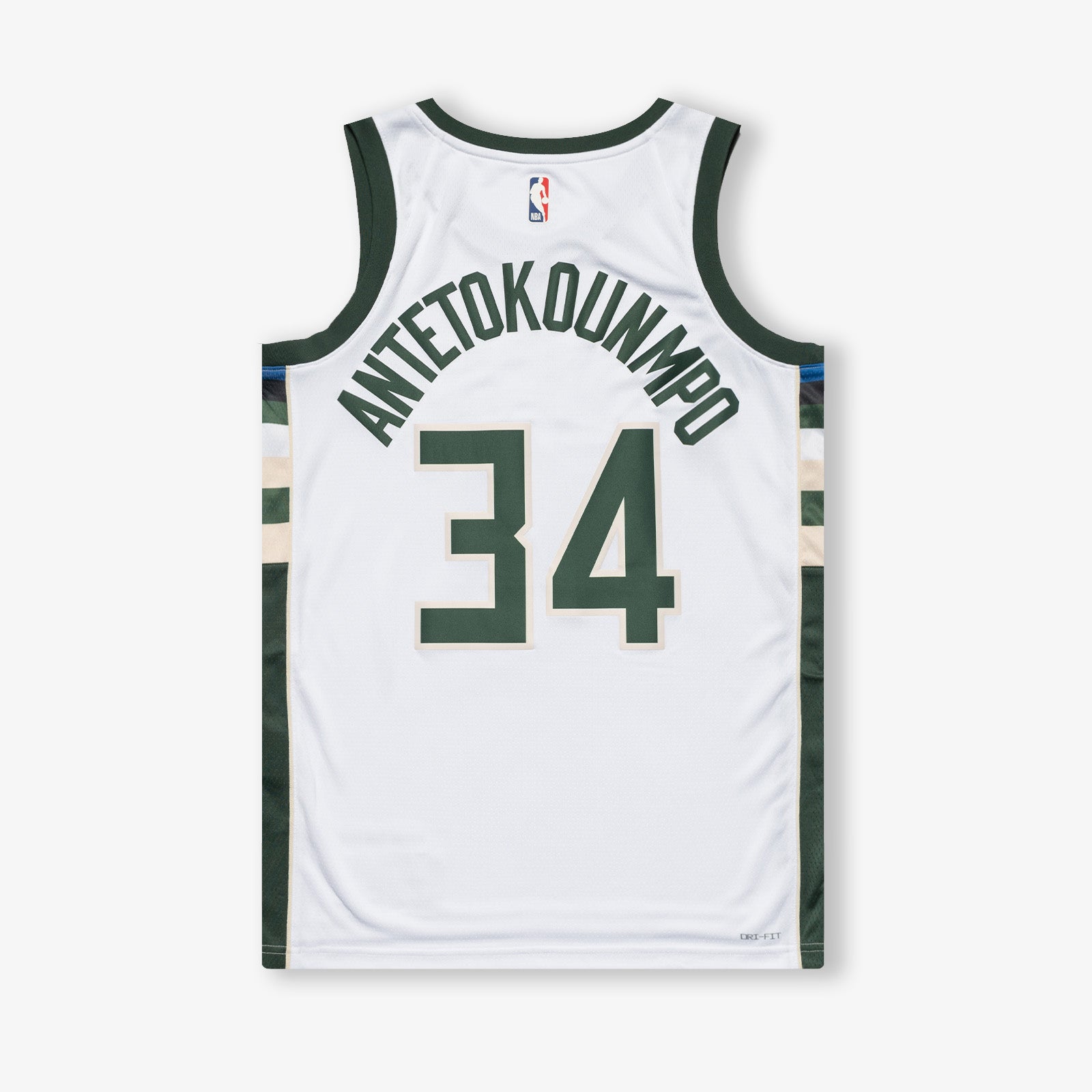 Youth Nike Giannis Antetokounmpo White Milwaukee Bucks Swingman Jersey - Association Edition