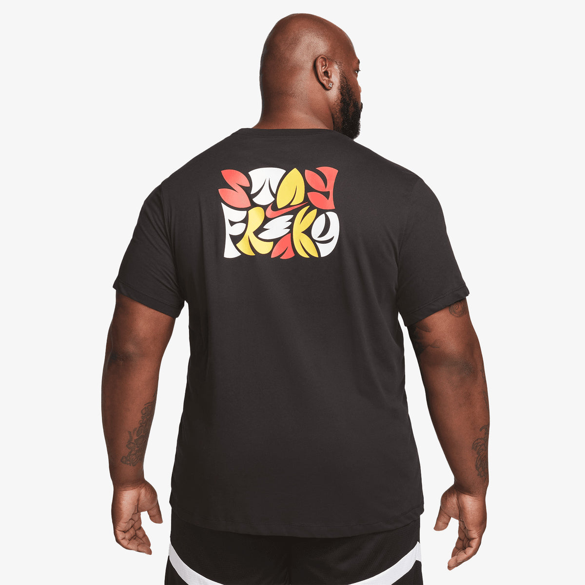 Giannis Floral Graphic Dri-FIT T-Shirt - Black