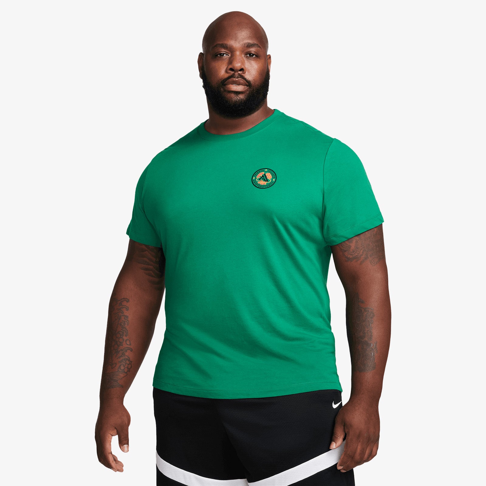 Giannis Floral Graphic Dri-FIT T-Shirt - Green â Throwback