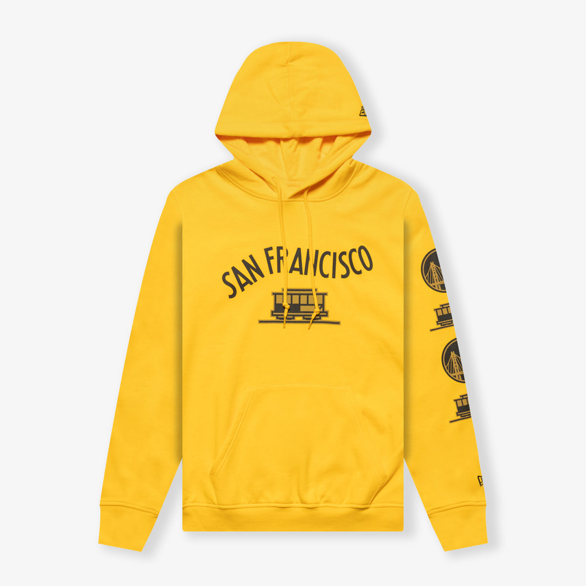 Warriors clearance yellow hoodie