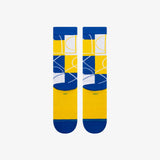 Golden State Warriors Zone Crew Socks