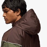 Brooklyn Men's Hooded Draft Jacket - Brown