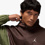 Brooklyn Men's Hooded Draft Jacket - Brown