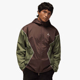 Brooklyn Men's Hooded Draft Jacket - Brown