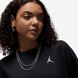 Women's Brooklyn French Terry Pullover Crewneck - Black