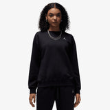 Women's Brooklyn French Terry Pullover Crewneck - Black