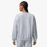 Women's Brooklyn Fleece Pullover Crewneck - Birch Heather