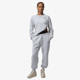 Women's Brooklyn Fleece Pullover Crewneck - Birch Heather