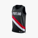 Portland Trail Blazers Icon Edition Swingman Jersey - Black