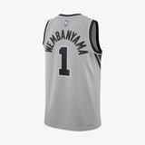 Victor Wembanyama San Antonio Spurs Statement Edition Swingman Jersey - Grey