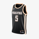 Dyson Daniels Atlanta Hawks 2025/26 City Edition Swingman Jersey - Black