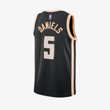 Dyson Daniels Atlanta Hawks 2025/26 City Edition Swingman Jersey - Black