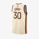 Stephen Curry Golden State Warriors 2025/26 City Edition Swingman Jersey - Natural