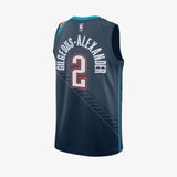 Shai Gilgeous-Alexander Oklahoma City Thunder 2025/26 City Edition Swingman Jersey - Thunder Blue