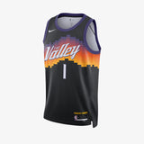 Devin Booker Phoenix Suns 2025/26 City Edition Swingman Jersey - Black