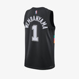 Victor Wembanyama San Antonio Spurs 2025/26 City Edition Swingman Jersey - Black