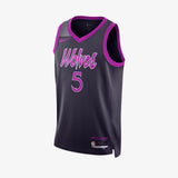 Anthony Edwards Minnesota Timberwolves 2025/26 City Edition Swingman Jersey - Purple Dynasty