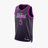 Anthony Edwards Minnesota Timberwolves 2025/26 City Edition Swingman Jersey - Purple Dynasty
