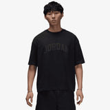 Flight Boxy Wordmark T-Shirt - Black