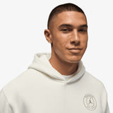 Jordan Paris Saint Germain Statement Fleece Pullover Hoodie - White