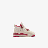 Air Jordan 4 (TD) - 'Pale Ivory and Sierra Red'