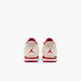 Air Jordan 4 (PS) - 'Pale Ivory and Sierra Red'