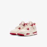 Air Jordan 4 (PS) - 'Pale Ivory and Sierra Red'
