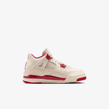 Air Jordan 4 (PS) - 'Pale Ivory and Sierra Red'