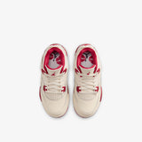 Air Jordan 4 (PS) - 'Pale Ivory and Sierra Red'