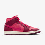 Women's Air Jordan 1 Mid SE - Team Red/Pueblo Red