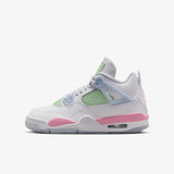 Air Jordan 4 Retro (GS) - White/Soft Pink