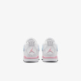 Air Jordan 4 Retro (PS) - White/Soft Pink