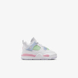 Air Jordan IV Retro (TD) - White/Soft Pink