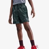 Kobe Lightweight Woven Youth Shorts - Black/Reflective Silver