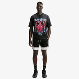Standard Issue Mesh Shorts - Black/Pale Ivory