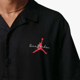 Brooklyn Men's Bowling Shirt - Black