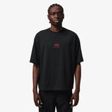 Flight Oversized Graphic T-Shirt - Black
