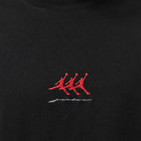 Flight Oversized Graphic T-Shirt - Black
