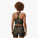 Jordan Sport Women's Dri-Fit Printed Top - Luminous Green