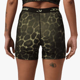 Jordan Sport Women's Dri-FIT High-Waisted 12.5cm (Approx.) AOP Shorts - Luminous Green
