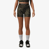 Jordan Sport Women's Dri-FIT High-Waisted 12.5cm (Approx.) AOP Shorts - Luminous Green