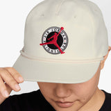 Jordan Flight Club Pro Unstructured Flat-Bill Hat - Pale Ivory