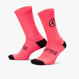 Jordan Flight Club Crew Socks (1 Pair) - Racer Pink