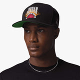 Jordan Essentials Pro Structured Flat-Bill Hat - Black