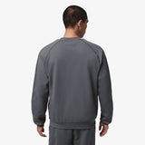 Jordan Paris Saint Germain Hoop Fleece Crew-Neck Sweatshirt - Light Graphite